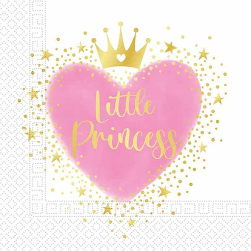 My Little Princess 2-Ply Luncheon Napkins, 20 Count