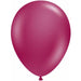 TUFTEX 11-Inch Crystal Burgundy Latex Balloons, 100 Count