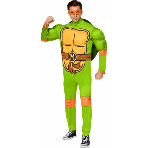 Teenage Mutant Ninja Turtles Michelangelo Adult Costume, Medium