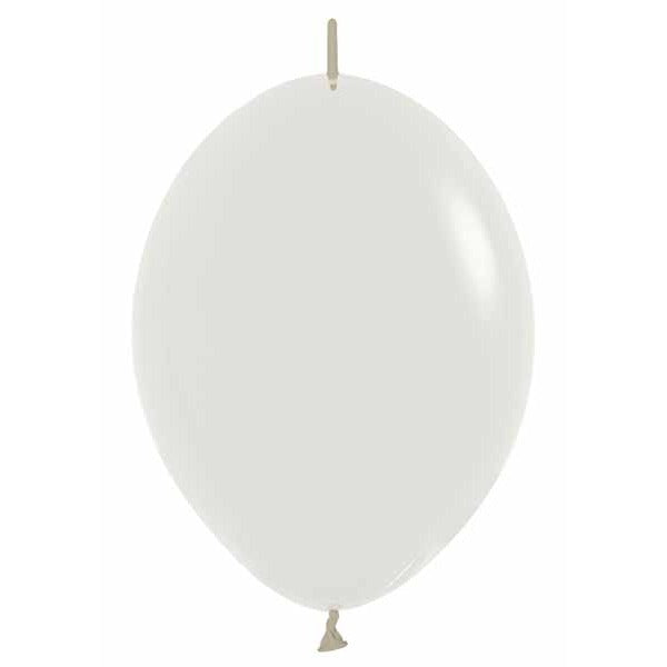 Pastel Dusk Cream 12" Link-O-Loon Latex Balloons, 50 Count