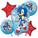 Sonic the Hedgehog 2 Foil Balloon Bouquet