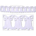 12' BELL GARLAND WHITE 1/PKG