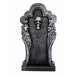 Silver Skull Halloween Tombstone Decoration