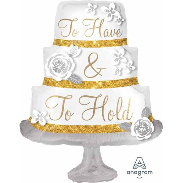 TO HAVE & HOLD CAKE 28" SHAPE P35 FLAT