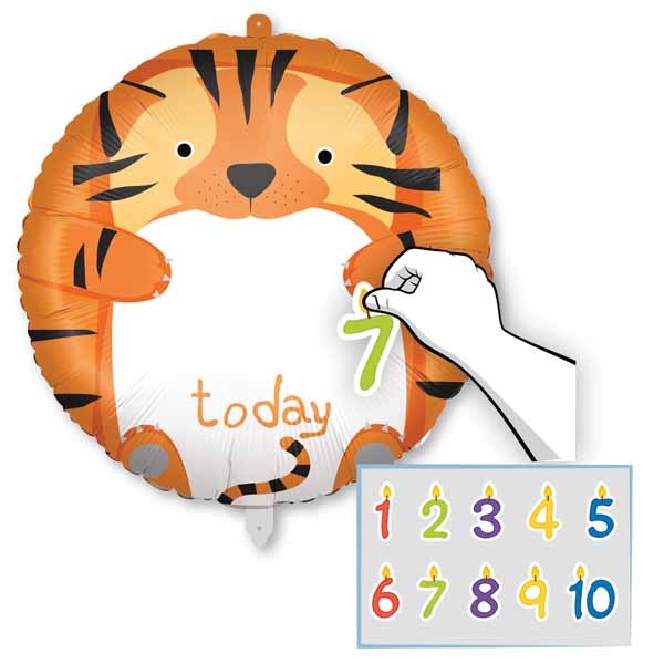 18-Inch Personalizable Milestone Birthday Foil Balloon