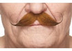 Auburn Hook Moustache, 11.5 x 4 cm