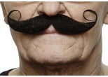 Black Costume Moustache, 13 x 4 cm