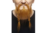 Strawberry Red Moustache and Beard Costume Set