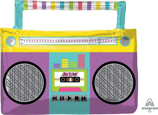 Awesome Party Boom Box 27" Balloon