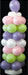 LATEX BALLOON COLUMN KIT W/INFLATOR