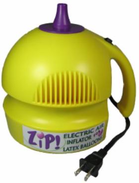 ZIP! Single Outlet Electric Latex Balloon Inflator