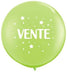 Vente Lime Green Latex Balloon, 36 Inch