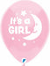 FUNSATIONAL 12" IT'S A GIRL MOON 8/BG