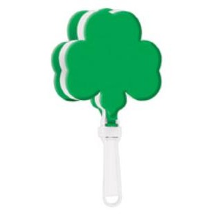 7.5-Inch Shamrock Clapper for St. Patrick's Day