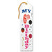 My 6th Birthday Award Ribbon, 2 x 8 Inches