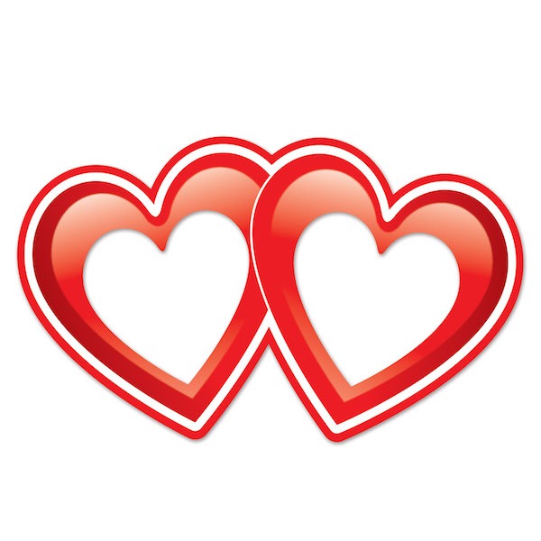 Heart Photo Fun Frame, 1 Count