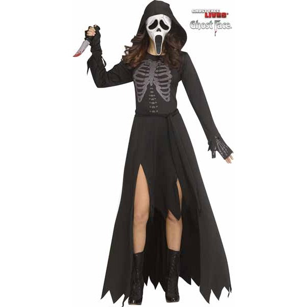 Ghost Face Skele-Stone Adult Costume, Small 4/6