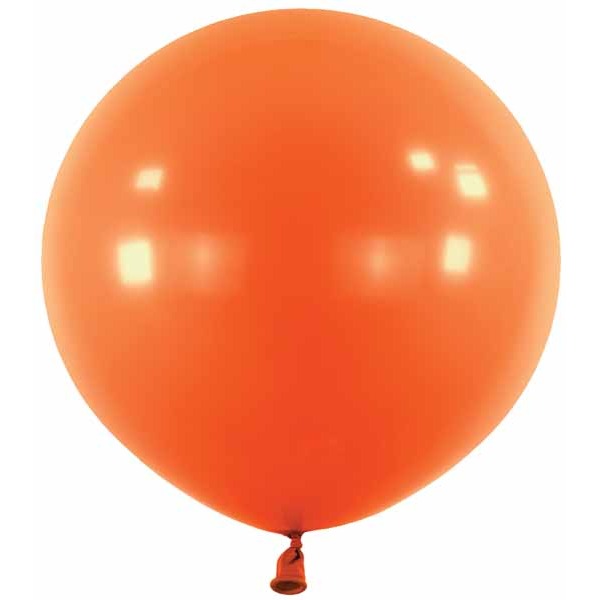 Anagram Orange Peel 24-Inch Latex Balloons, 4-Pack