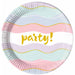 Elegant Party 7.6-Inch Paper Plates, 8 Pack
