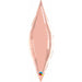 Rose Gold Taper Mini Shape Foil Balloon, 13 Inch