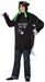Adult Honey Badger Costume with Tunic, Hat and Snake