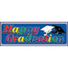 Graduation Jumbo Banner, 5 ft x 21 in