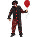 Chrome Clown Adult Costume, One Size