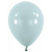 Anagram Fashion Dusty Blue 11-Inch Latex Balloons, 100 Count