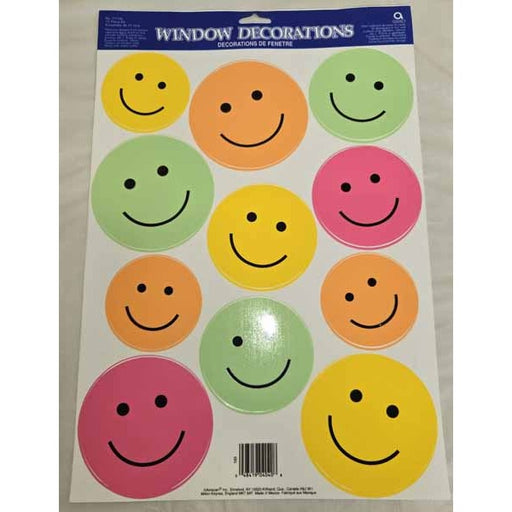 Smiles Vinyl Decorations, 11 Pieces