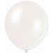 Trico 12-Inch Clear Latex Balloons, 100 Pack
