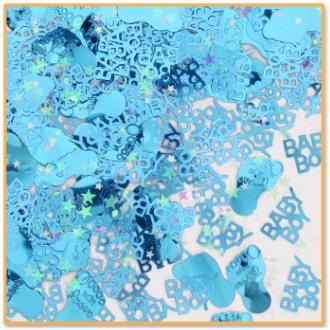 Blue Baby Boy Confetti, 1/2 oz