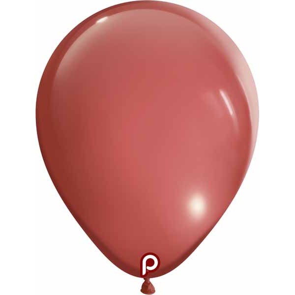 Prima French Rose 11-Inch Round Latex Balloons, 100 Count