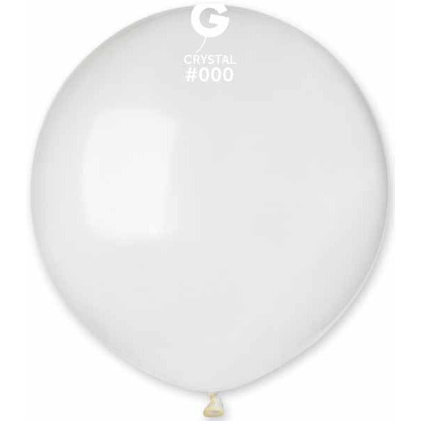 Gemar 18 Inch Clear Stuffing Balloons, 25 Count
