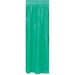 Green Plastic Table Skirt, 29 Inches x 14 Feet
