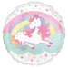Enchanted Unicorn 18-Inch Round Foil Balloon