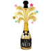 Party Champagne 5-Foot Giant Foil Balloon