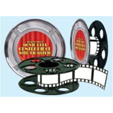 9-Inch Movie Reel Centerpiece