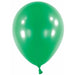 Anagram 5-Inch Metallic Green Latex Balloons, 100 Count