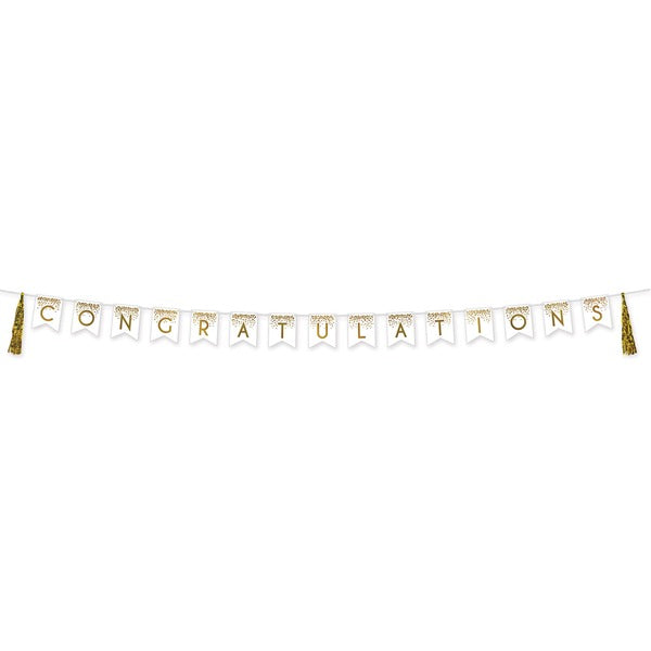 CONGRATS TASSEL STREAMER (1/PKG)