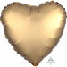 18 Inch Satin Gold Heart Foil Balloon