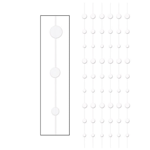 White Dot Stringers, 6 Pack