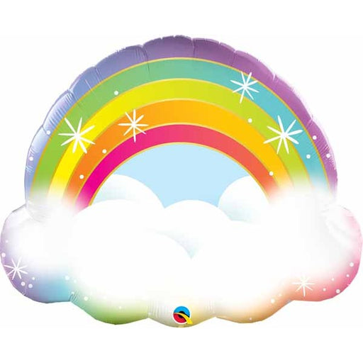 32-Inch Rainbow-Shaped Foil Balloon