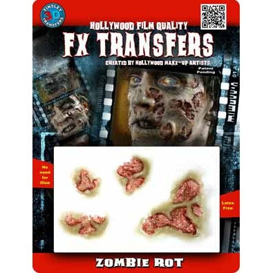Tinsley Transfers Zombie Rot Water-Applied Makeup