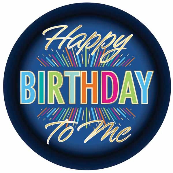 Happy Birthday to Me Button