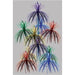 Metallic Firework Chandelier Hanging Decoration, 24 x 12 Inches