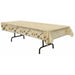 Beach Plastic Table Cover, 54 x 108 Inches