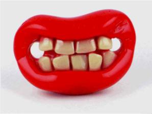 Billy Bob #81 Chomp Novelty Teeth Pacifier