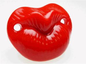 Billy Bob Gimme A Kiss Novelty Baby Pacifier