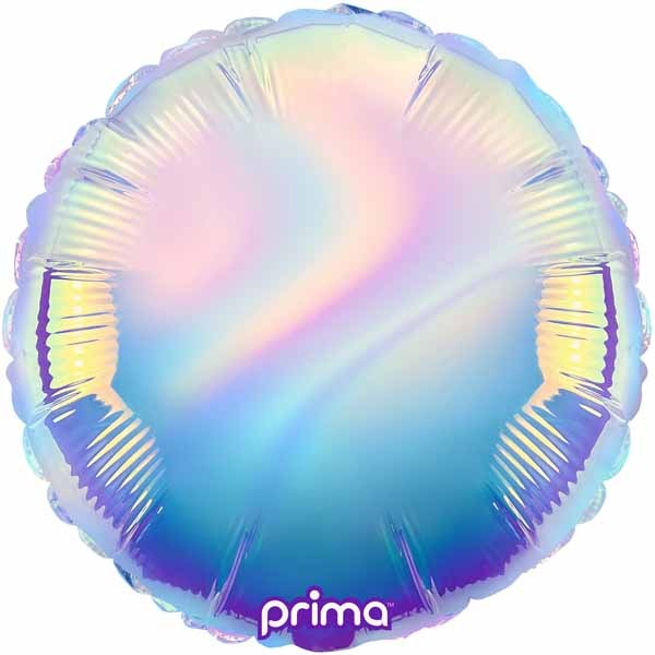 Prima Primadescent 10" Round Foil Balloons, 6 Pack