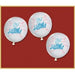 9-Inch Just Married Latex Balloons, 9-Pack